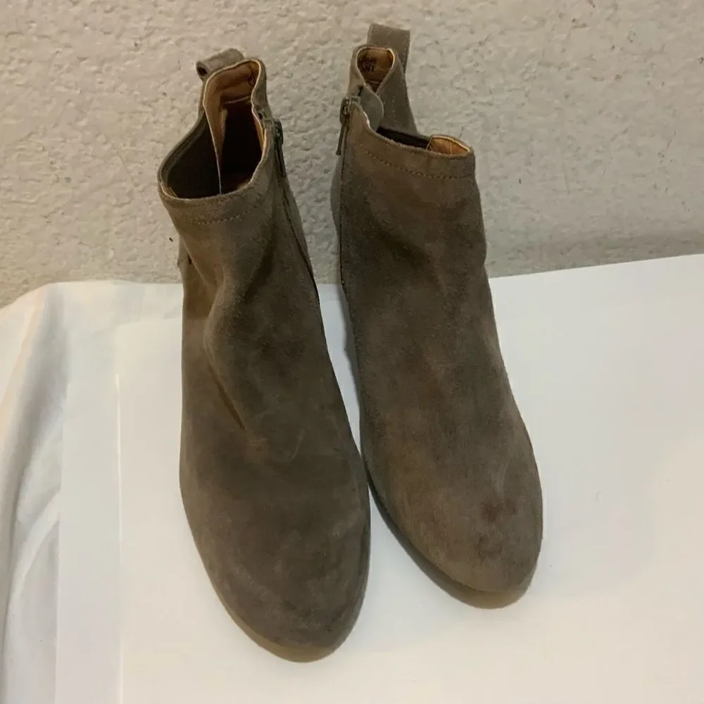 Vionic Gray Paloma Wedge Ankle Boot Women Size 9